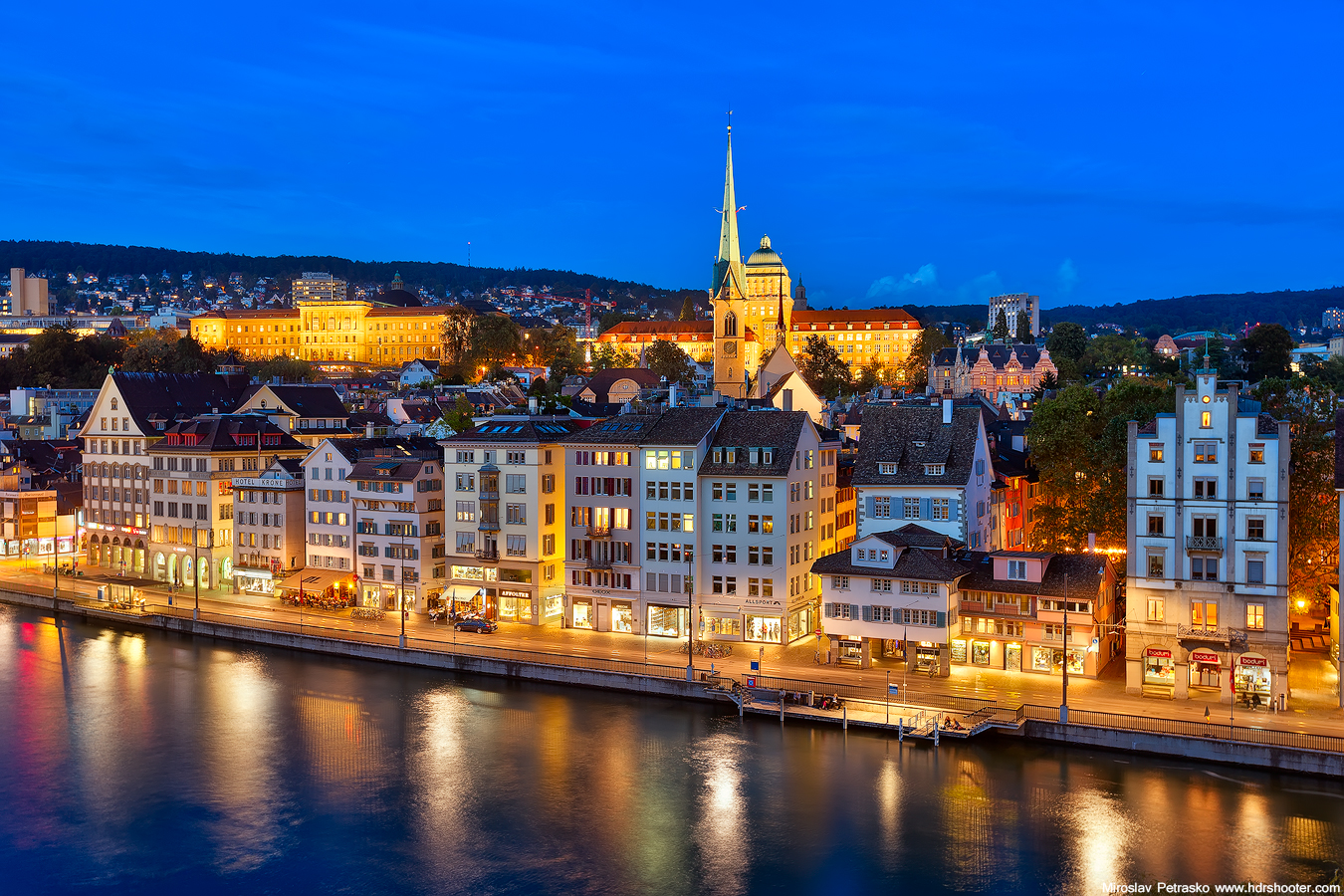 Evening in Zurich - HDRshooter